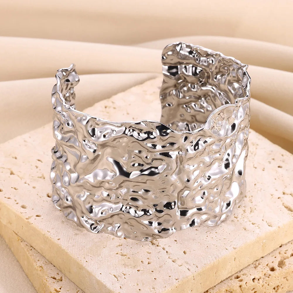 Golden Petal Cuff