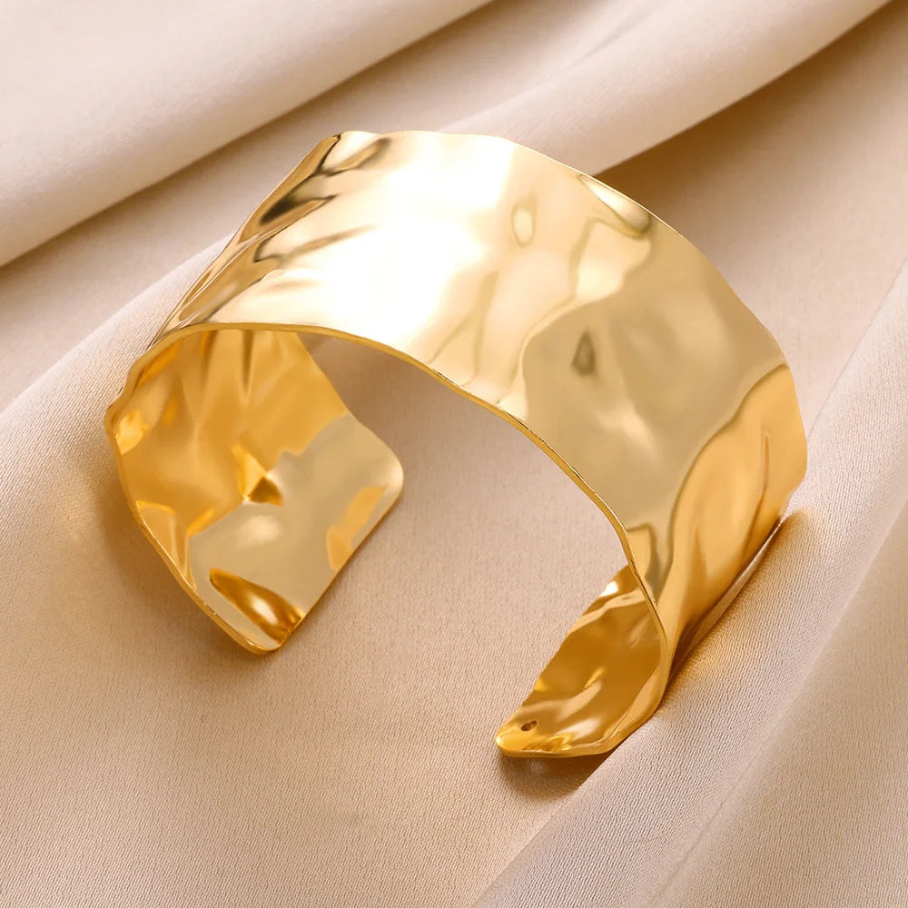 Golden Petal Cuff