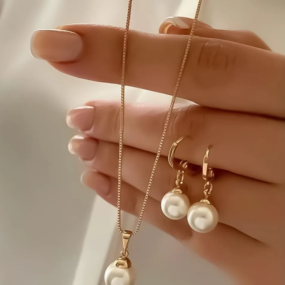 Pearl Charm Set