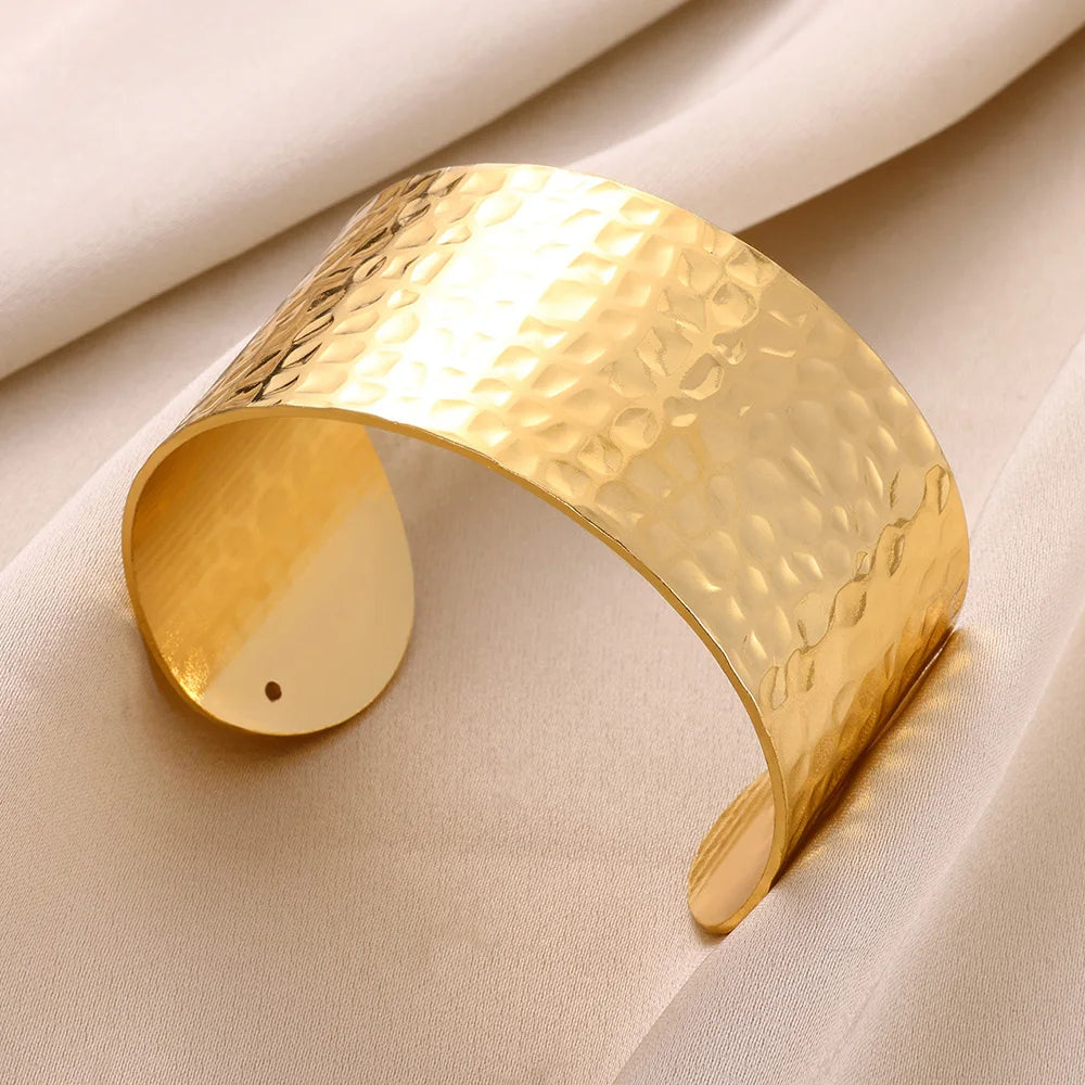 Golden Petal Cuff