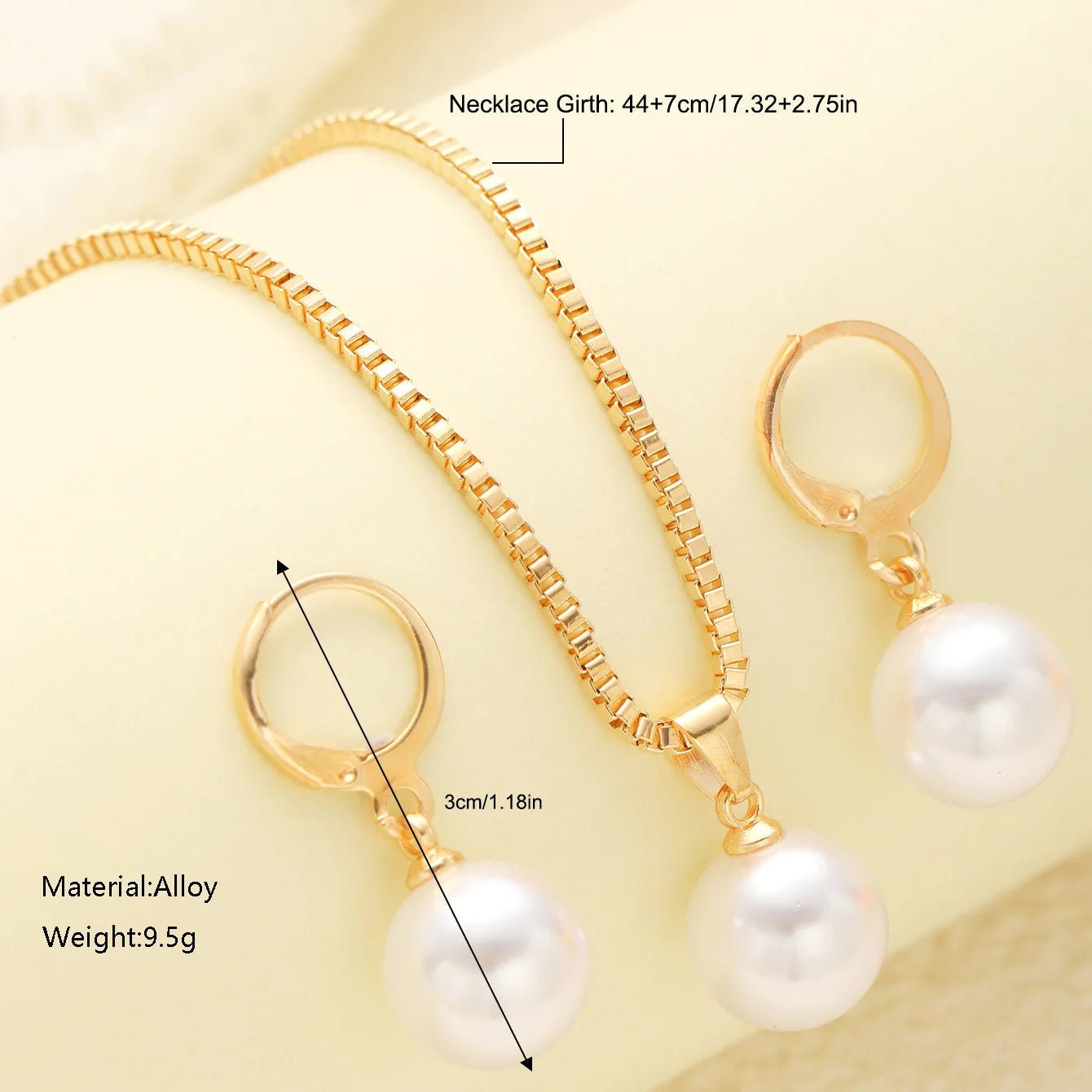 Pearl Charm Set