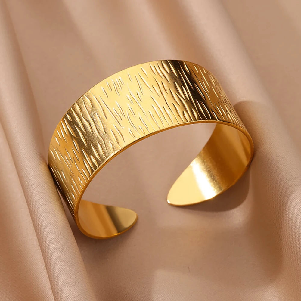 Golden Petal Cuff