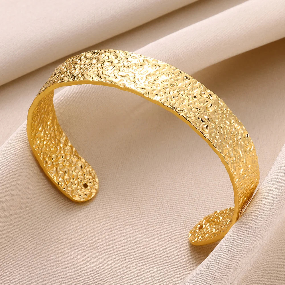Golden Petal Cuff