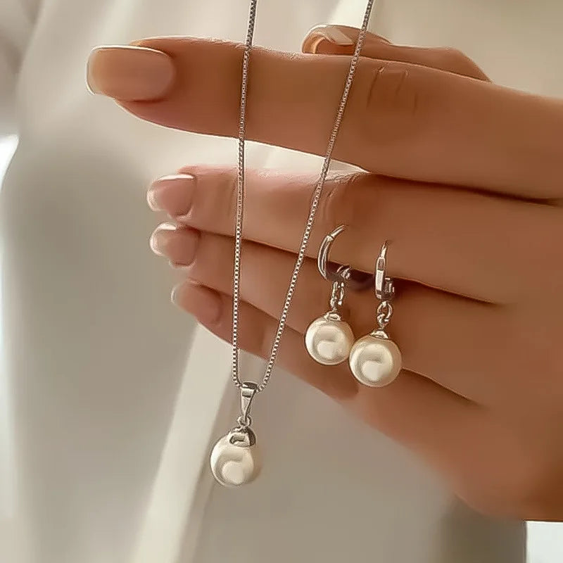 Pearl Charm Set